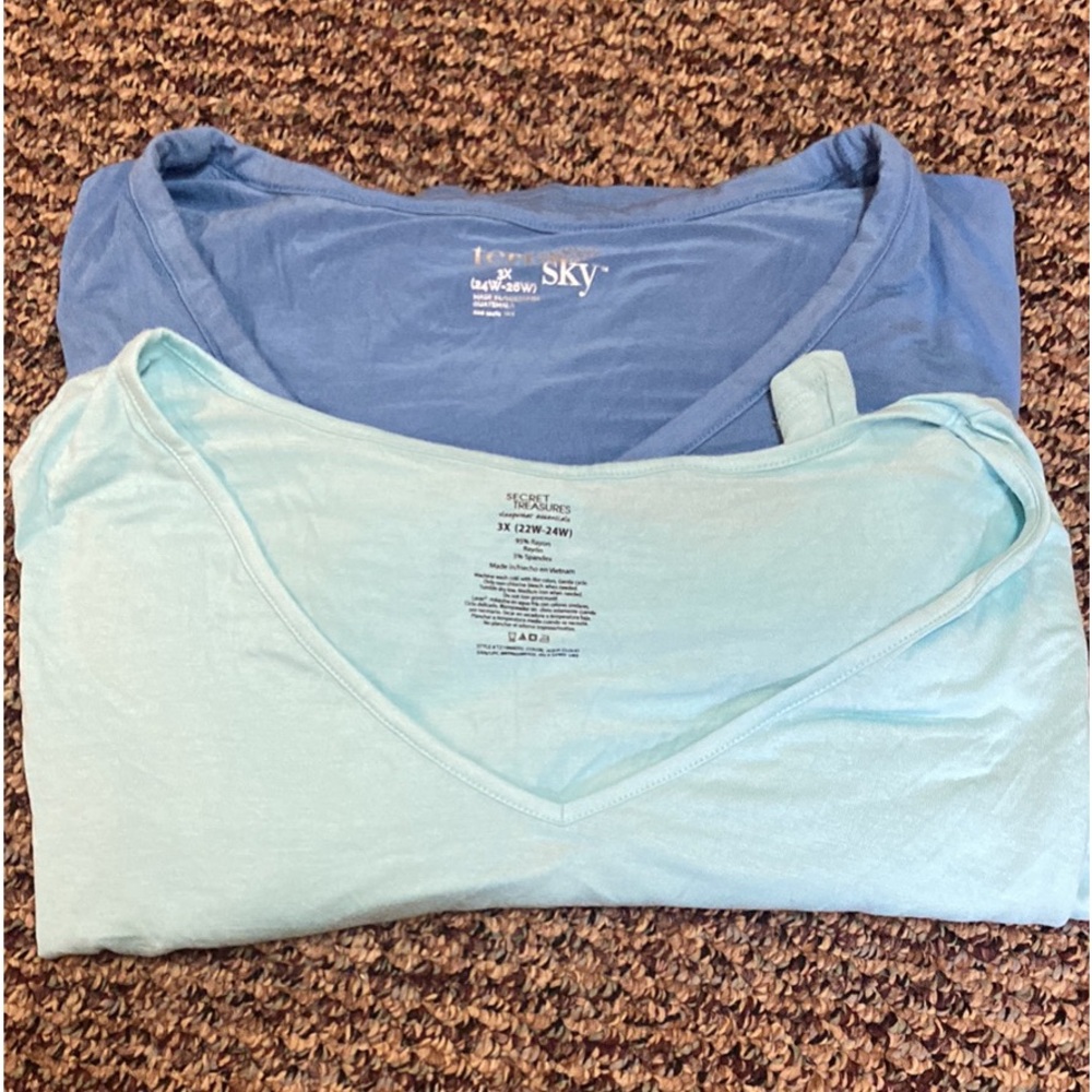 Womens plus size 3X t-shirts